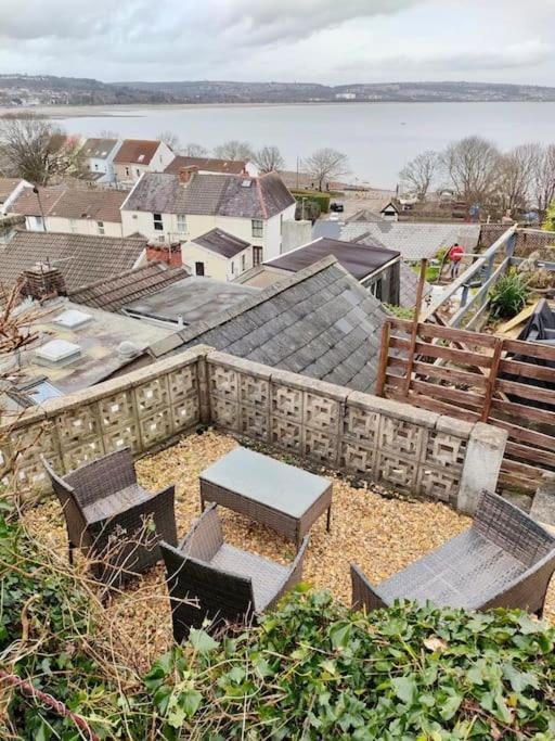 Fishermen'S Cottage With Log Burner, 2 Bathrooms & Sea Views From Garden Terraces The Mumbles Exterior foto